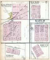 Ralston, Waukee, Batum, Schrag, Bruce, Adams County 1912